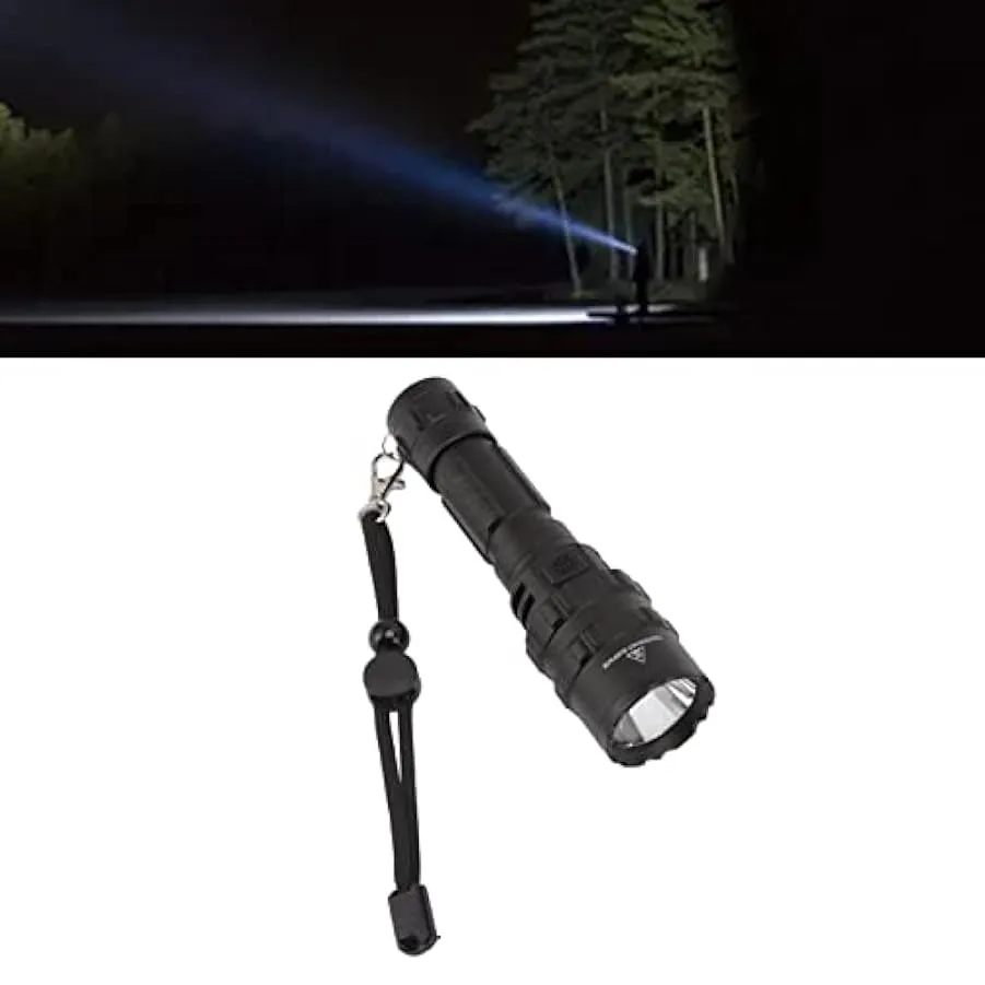 Aeun Torcia a LED, Ricaricabile 5 modalità di Illuminazione Professionale IPX6 Impermeabile 5 Torcia da Caccia a Temperatura di 