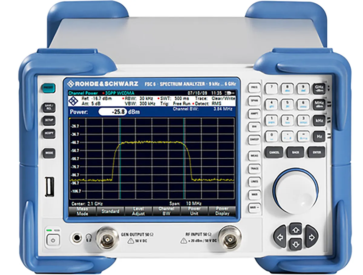 Analizzatore di spettro Rohde & Schwarz, 9 kHz → 6 GHz, 1 canale, Cert. ISO