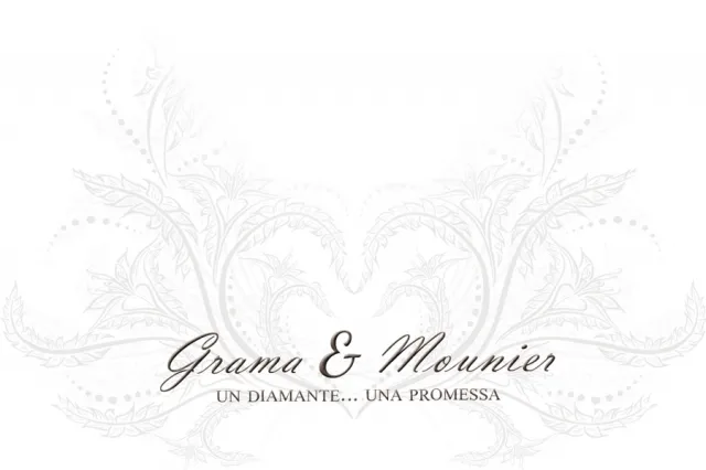 Anello Cuore Grama & Mounier con Diamanti da 0.35ct in oro bianco 18kt GM060