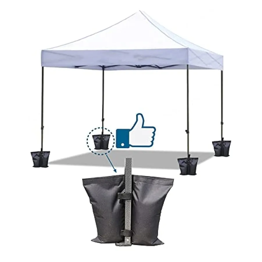 Bai Shi Wu 4pcs Tenda da Sole Supporto del Sacchetto di Sabbia Ombrello Piedi Istantanei Oxford Tenda Esterna Del Basamento di C