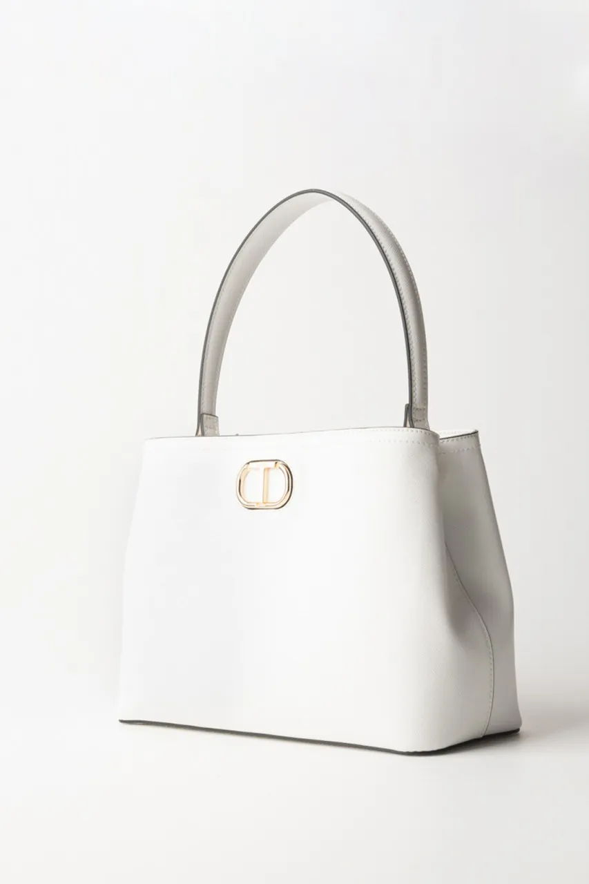 Borsa tote Top handle con logo NEVE