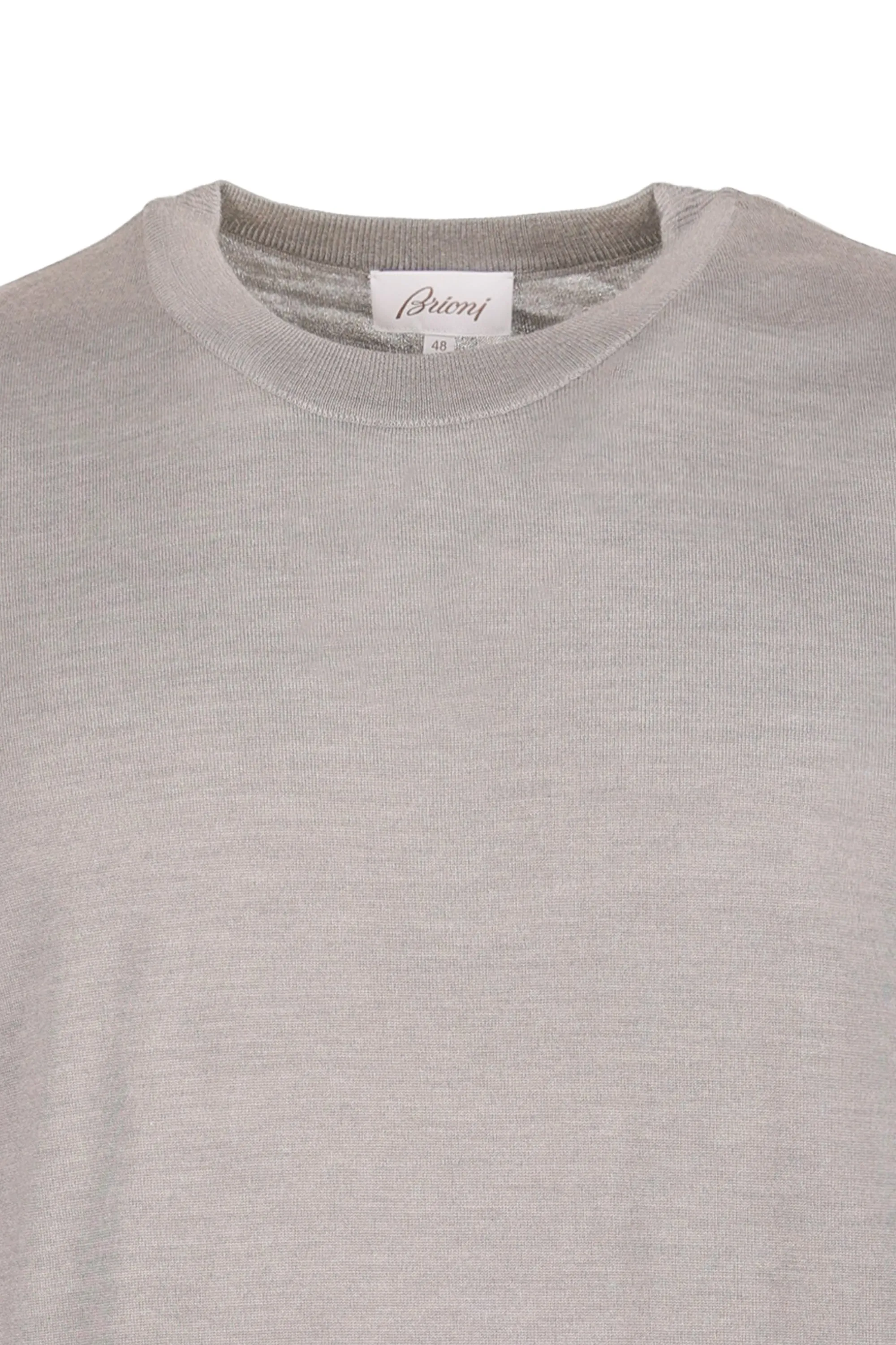 BRIONI CACHEMIRE AND SILK PULLOVER