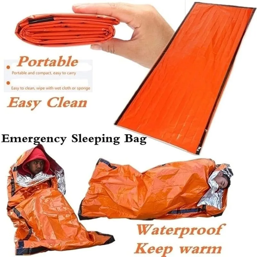 BYFOX N/A Vita all’aperto Sacco a Pelo di Emergenza Caldo Caldo Pellicola di Poliestere Impermeabile Coperta di Emergenza Attrez
