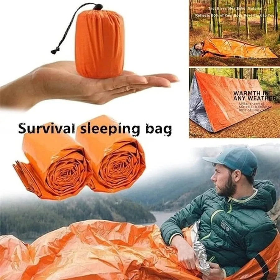 BYFOX N/A Vita all’aperto Sacco a Pelo di Emergenza Caldo Caldo Pellicola di Poliestere Impermeabile Coperta di Emergenza Attrez