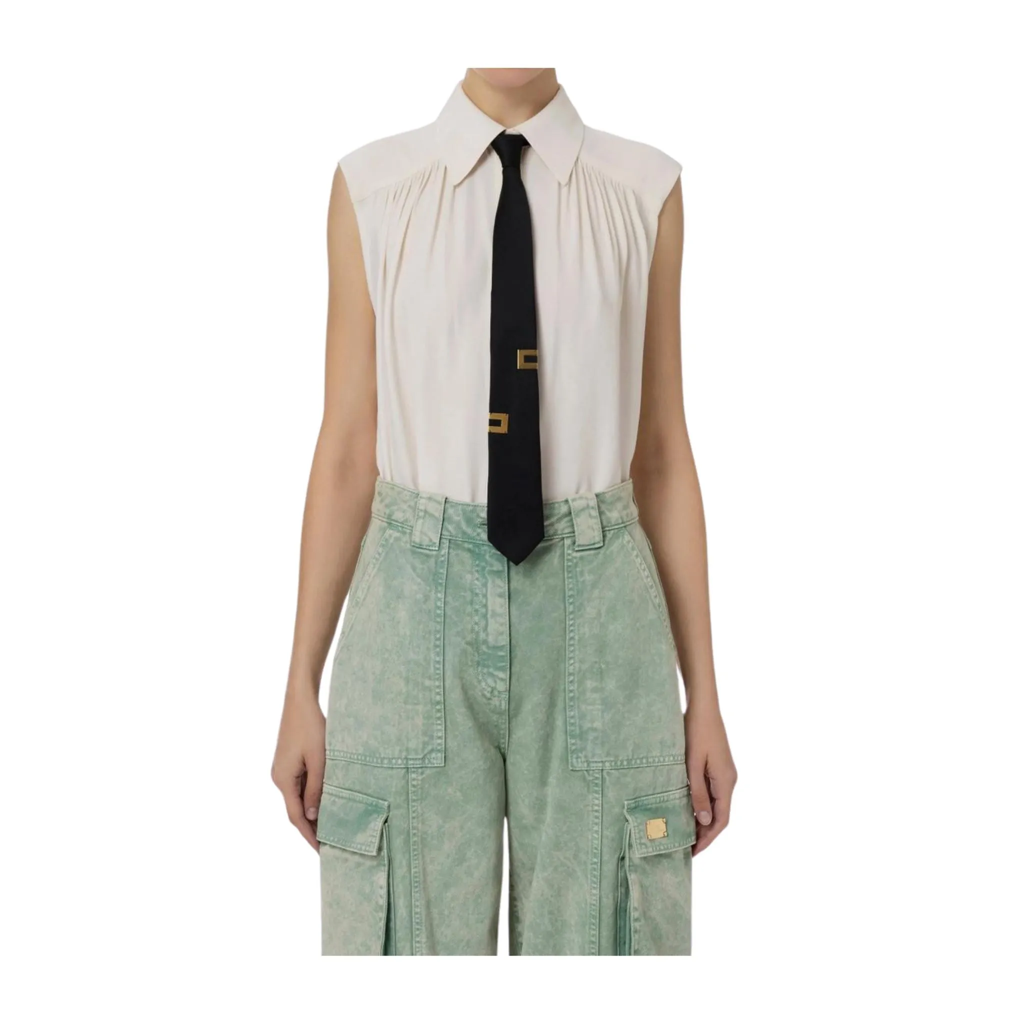 Camicia Donna smanicata