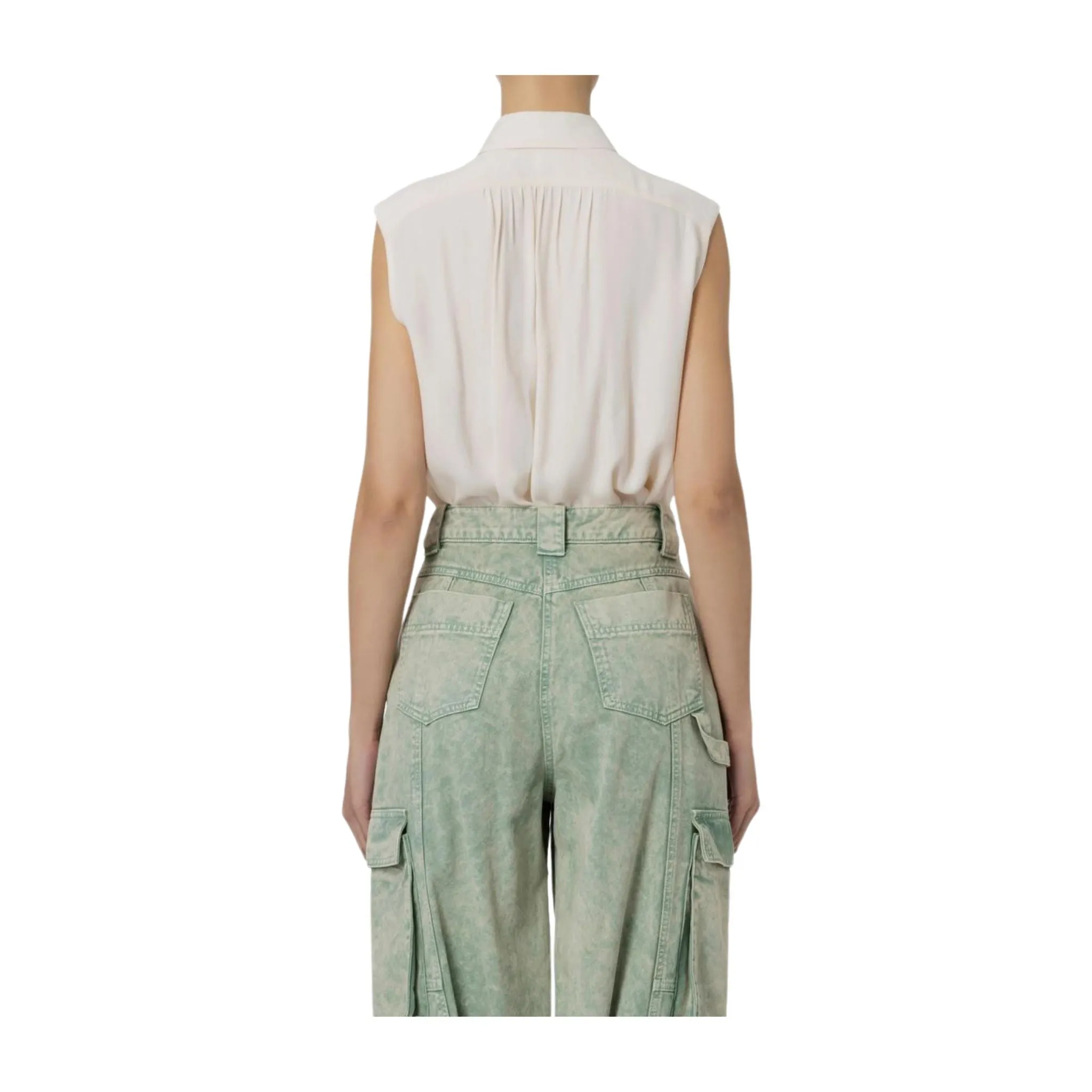 Camicia Donna smanicata
