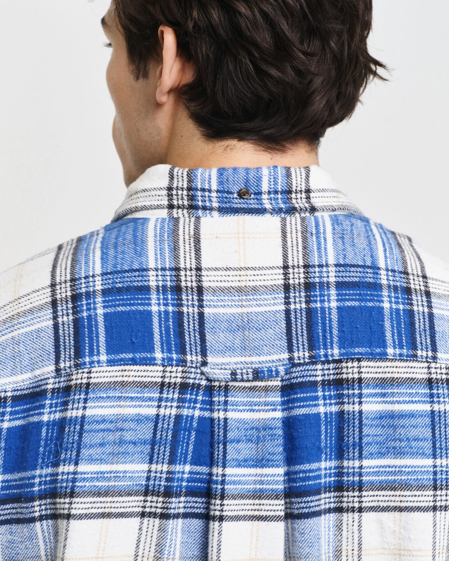 Camicia in flanella a quadri relaxed fit    