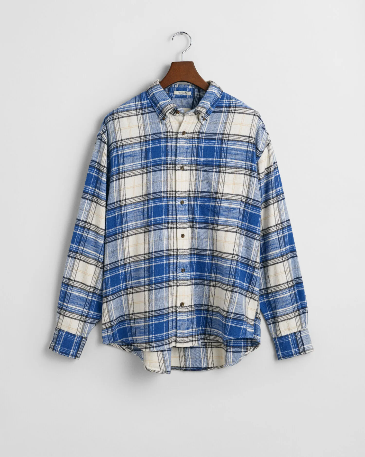 Camicia in flanella a quadri relaxed fit    