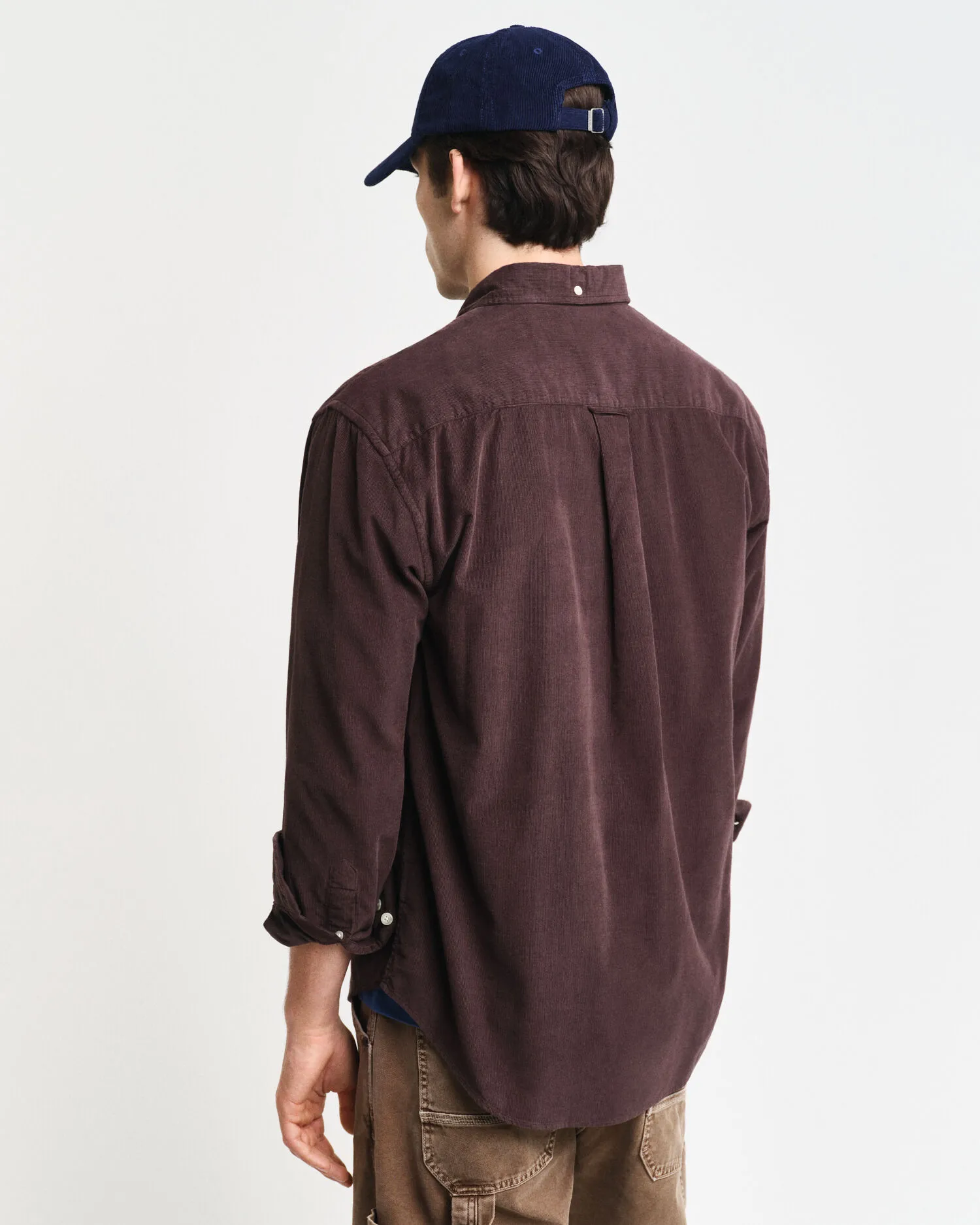 Camicia in velluto a coste relaxed fit    