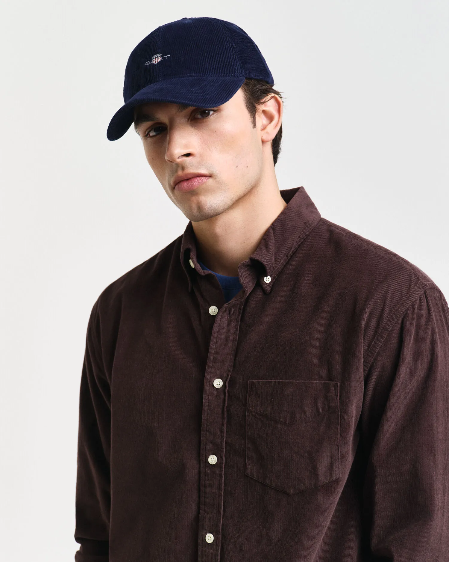 Camicia in velluto a coste relaxed fit    