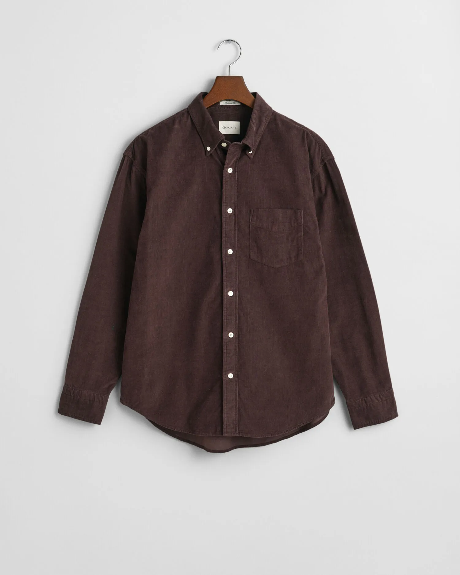 Camicia in velluto a coste relaxed fit    