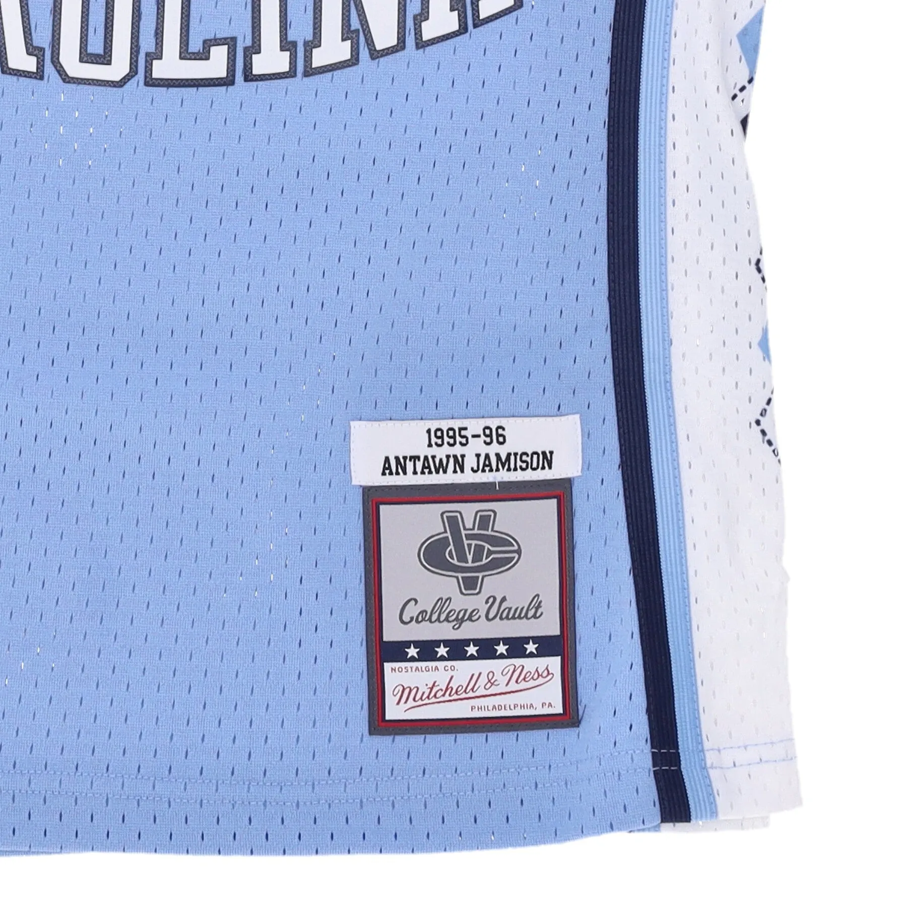 Canotta Basket Uomo Ncaa Swingman Jersey No 00 Player Name Unchee Light Blue