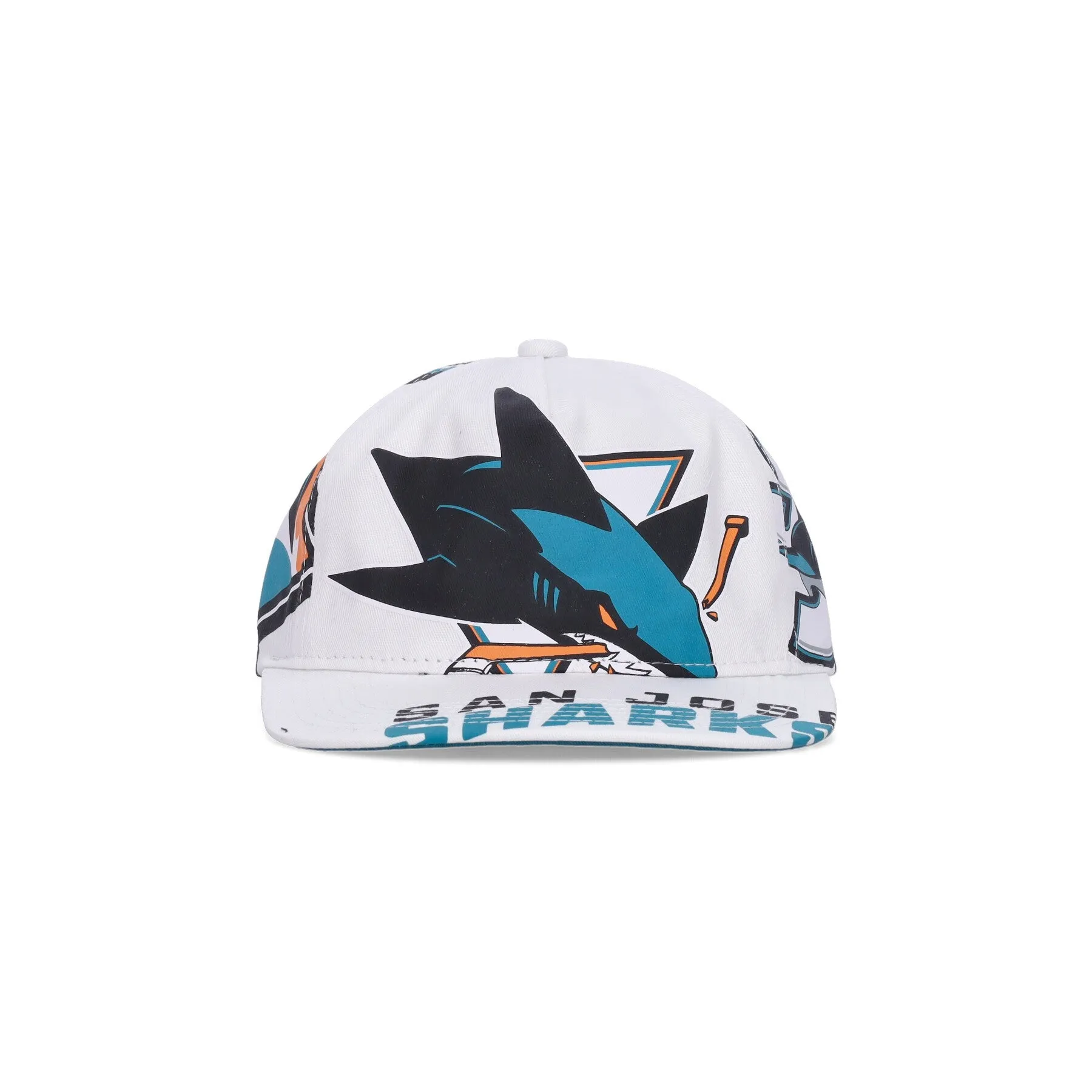 Cappellino Visiera Piatta Uomo Nhl In Your Face Deadstock Sajsha White