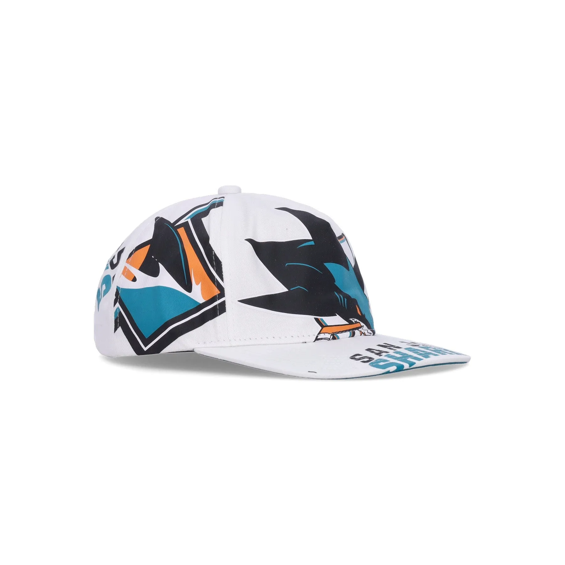 Cappellino Visiera Piatta Uomo Nhl In Your Face Deadstock Sajsha White