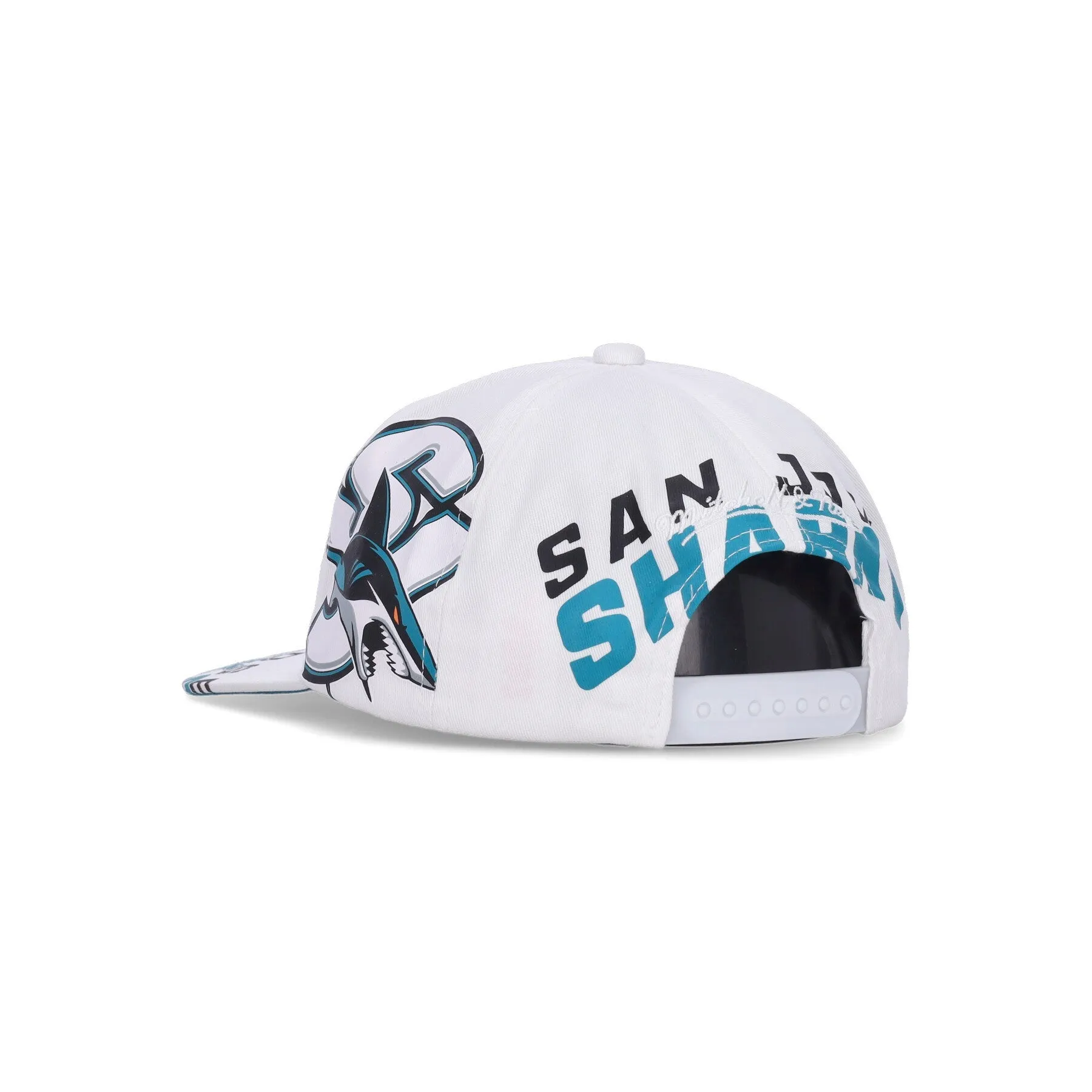 Cappellino Visiera Piatta Uomo Nhl In Your Face Deadstock Sajsha White