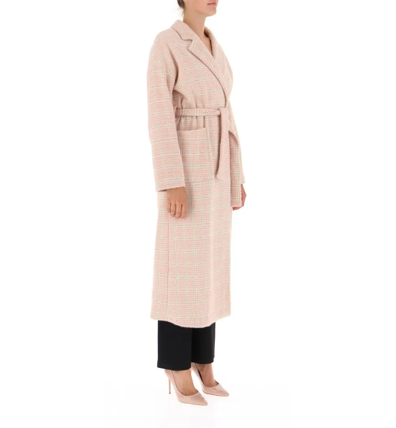 Cappotto con cintura