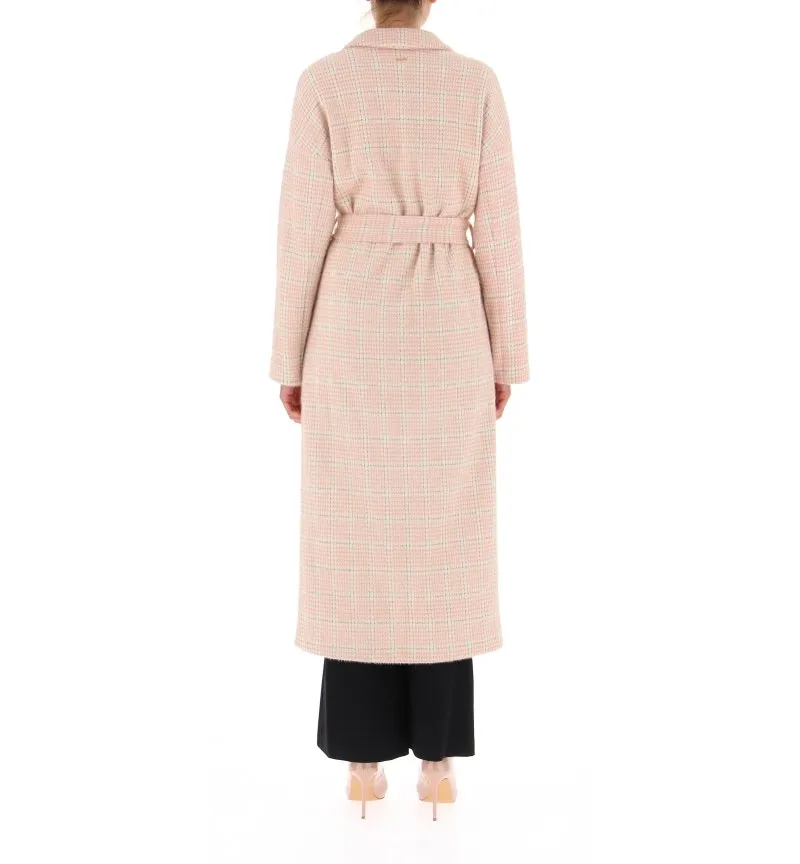 Cappotto con cintura