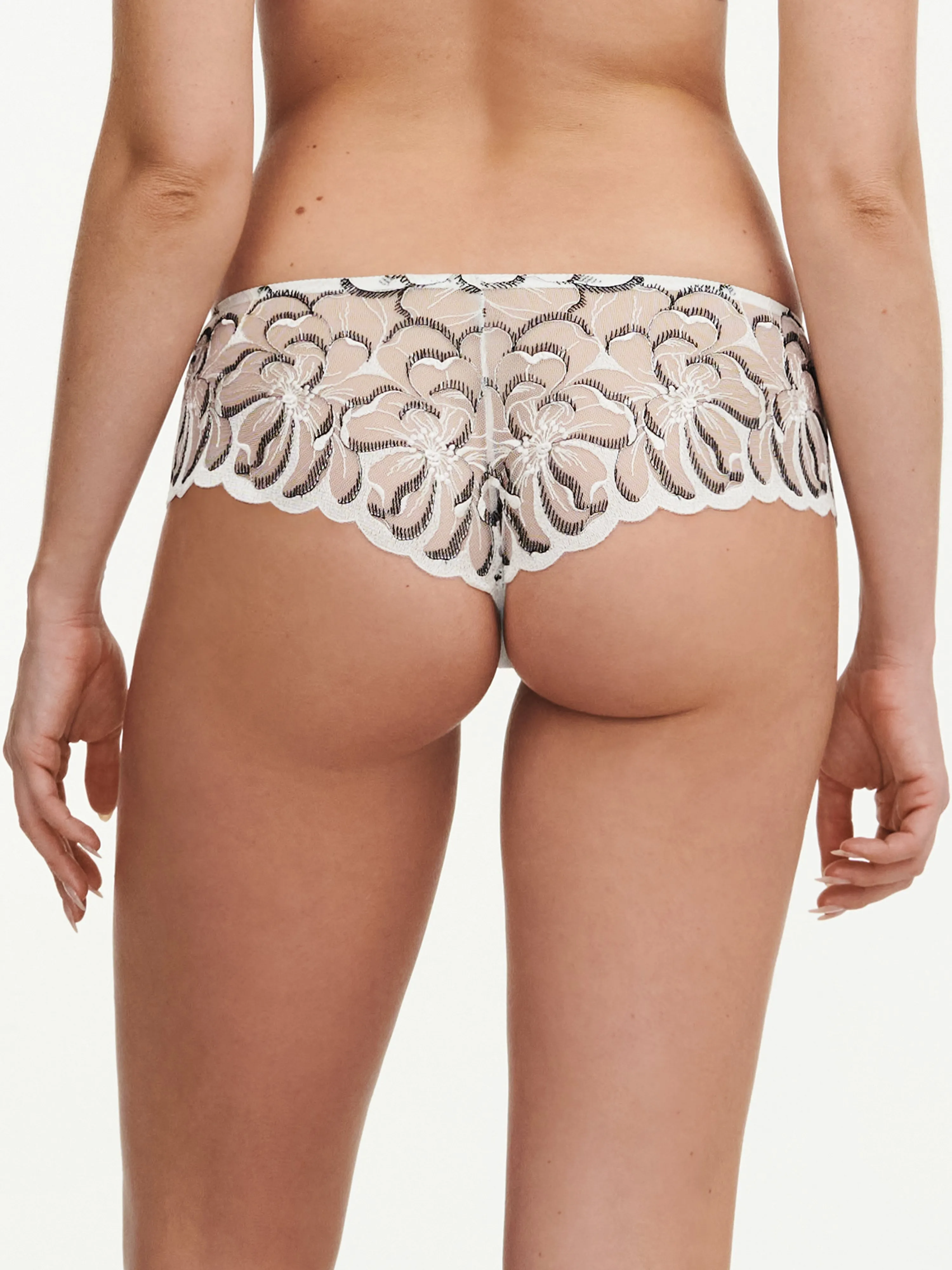  CHANTELLE   FLEURS - Shorty dégagé broderie florale | Multicolore