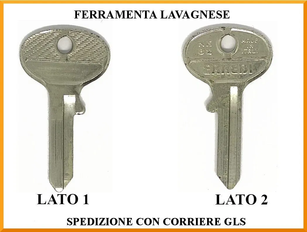 Chiave grezza Silca NE5 moto epoca BMW R45/60/65/75/80/90/100 k100 GS80 R80 G/S 