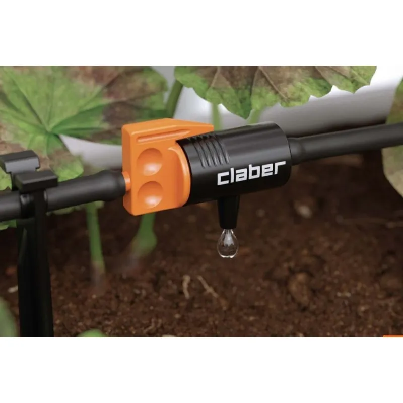 Claber gocciolatore in linea 0-6 l/h blister da 50 pezzi