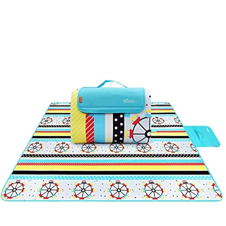 Coperta da picnic Tappetino da picnic impermeabile impermeabile impermeabile per la spaccatura del grande coperta di picnic dell