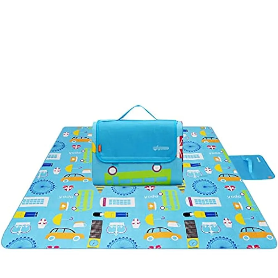 Coperta da picnic Tappetino da picnic impermeabile impermeabile impermeabile per la spaccatura del grande coperta di picnic dell