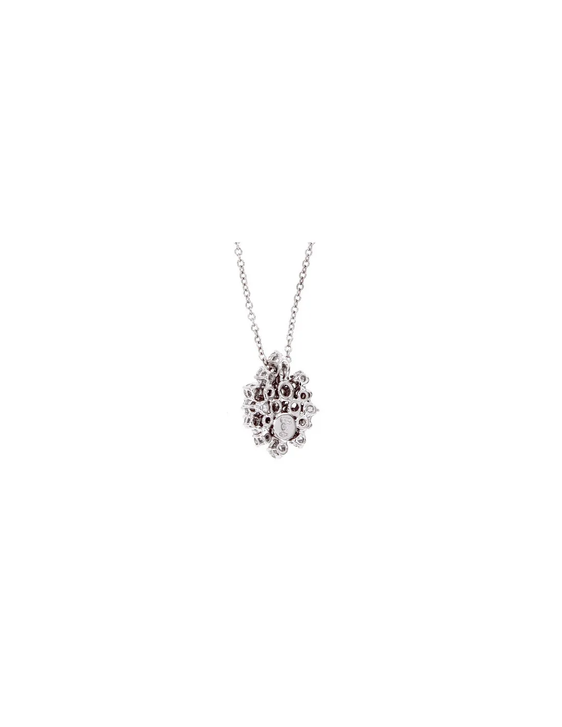 Damiani Mimosa COLLANA IN ORO BIANCO CON DIAMANTI (ct 1,07) ref: 20075402