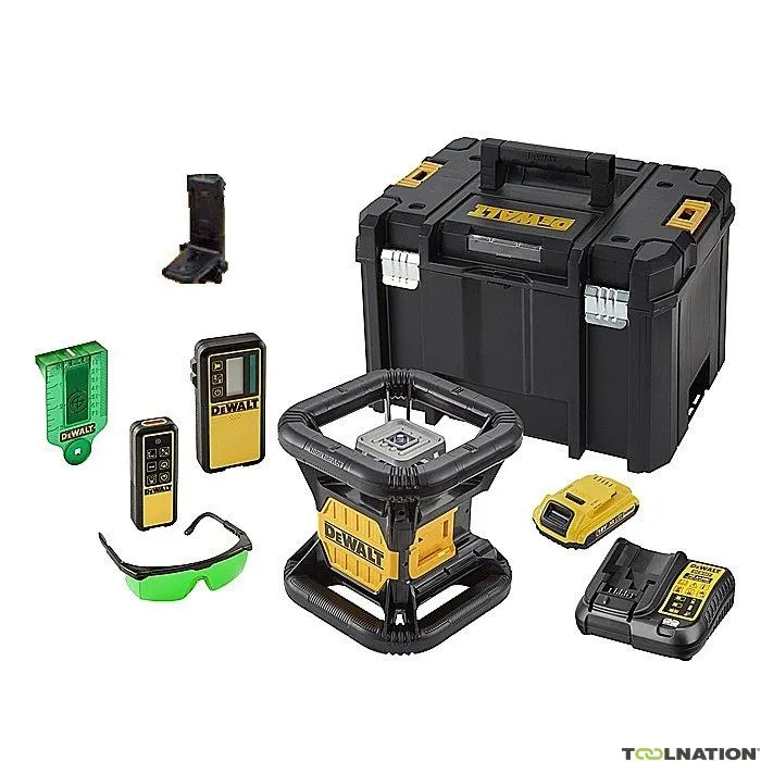 DeWalt DCE079D1G-QW 18V 2,0Ah Li-Ion Laser verde rotante completamente automatico (esterno)