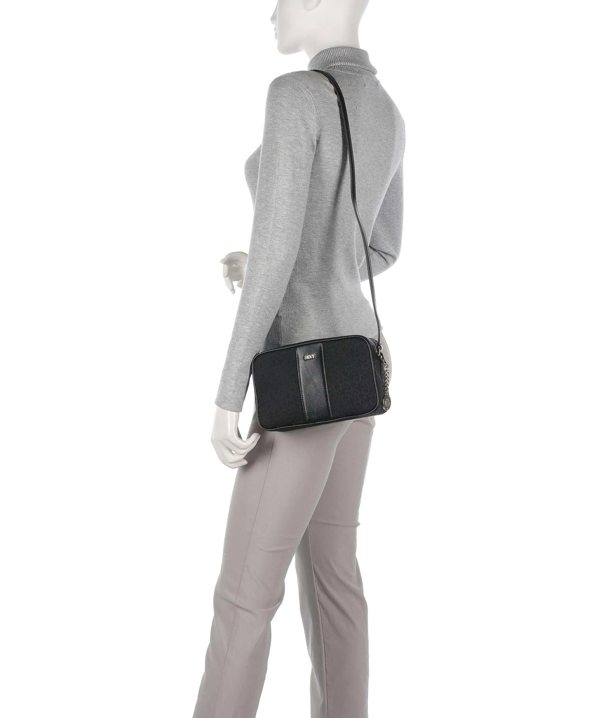  DKNY Bryant Borsa a tracolla poliestere nero  