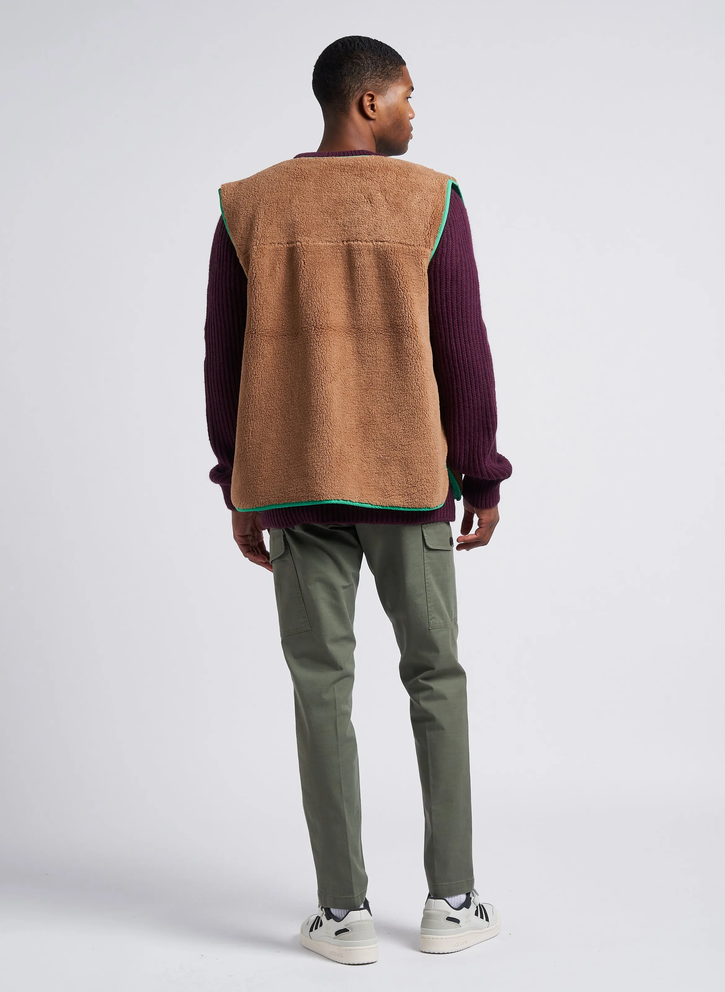  DOCKERS   Pantaloni slim cargo in cotone stretch | Kaki