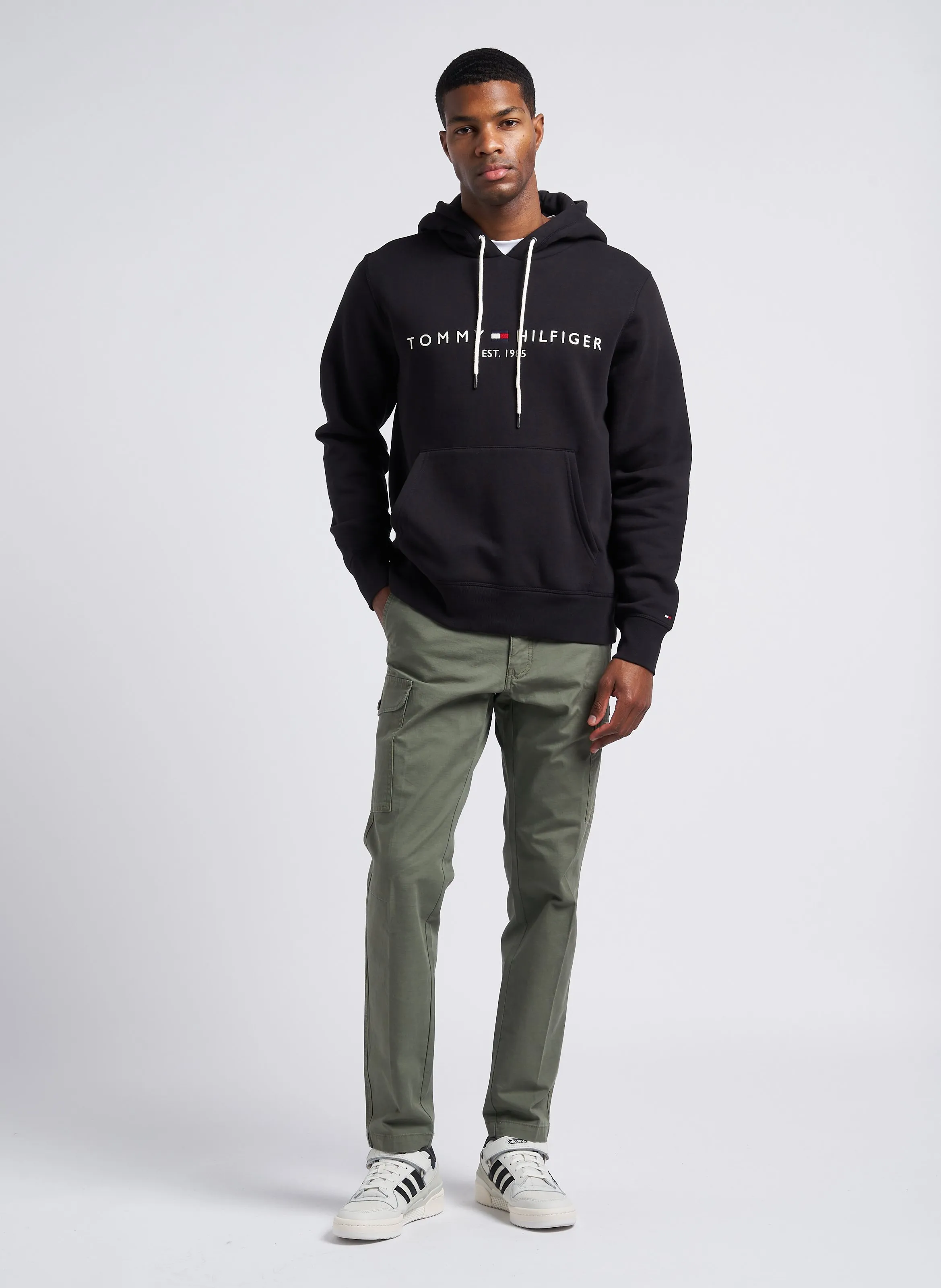  DOCKERS   Pantaloni slim cargo in cotone stretch | Kaki