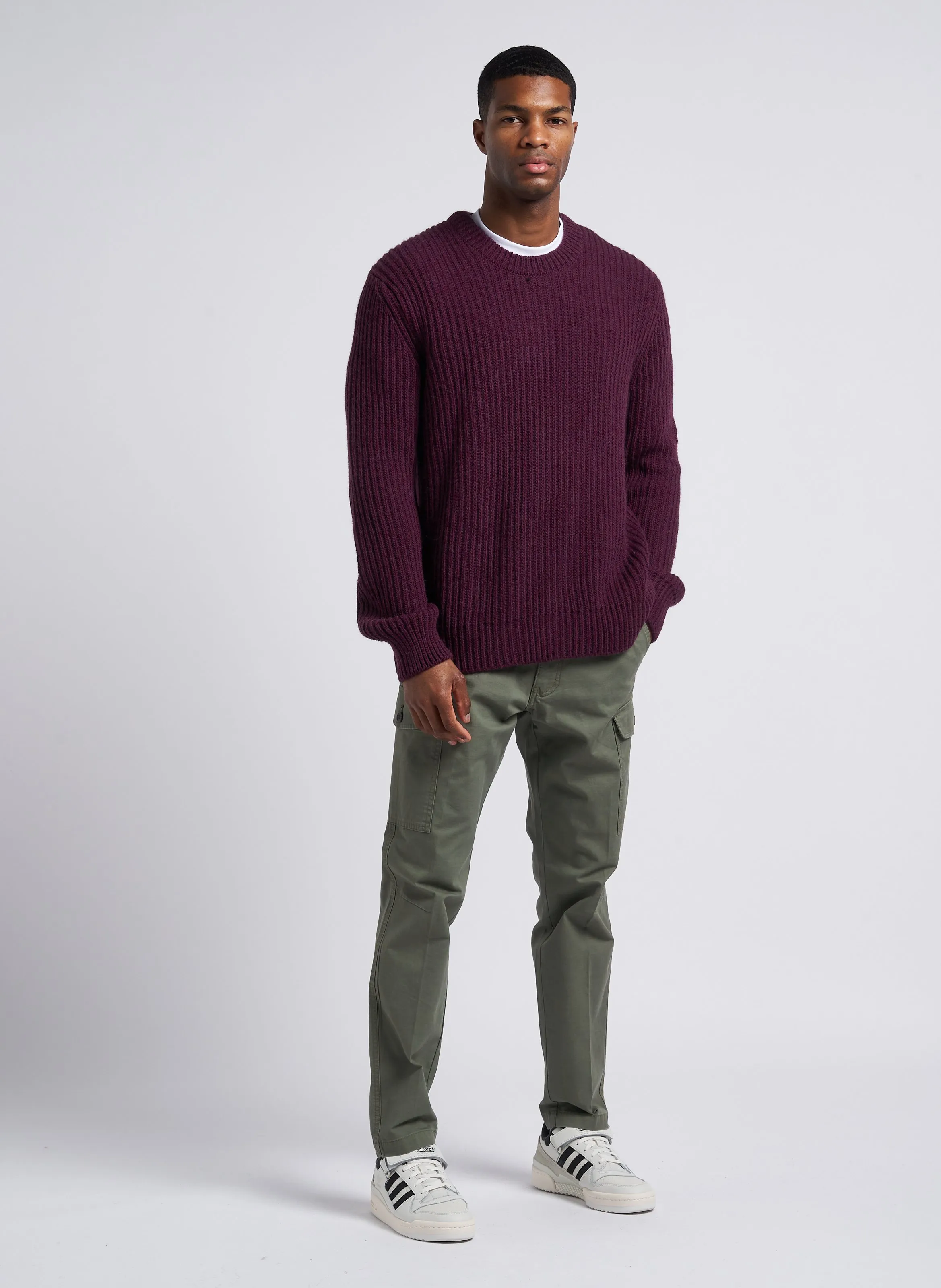  DOCKERS   Pantaloni slim cargo in cotone stretch | Kaki