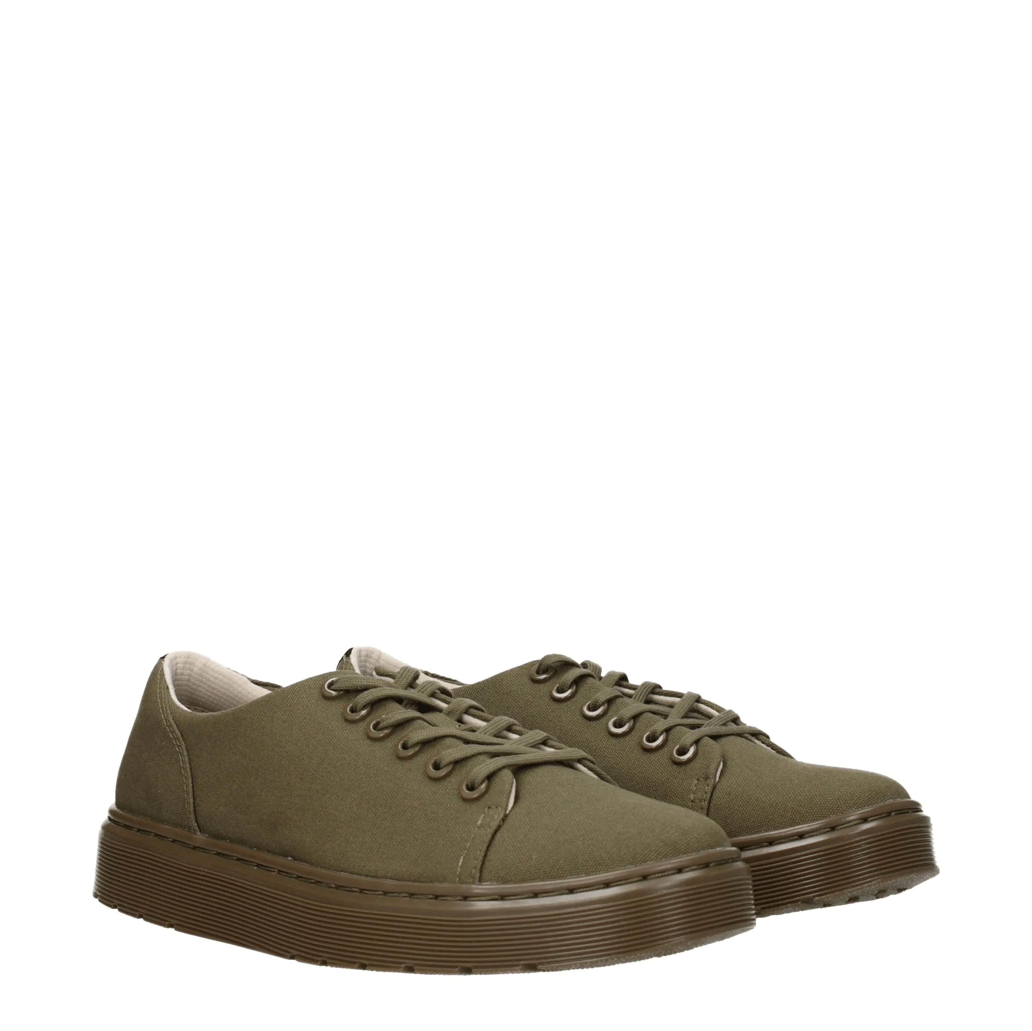 Dr. Martens Sneakers Dante Uomo Tessuto Verde/Oliva