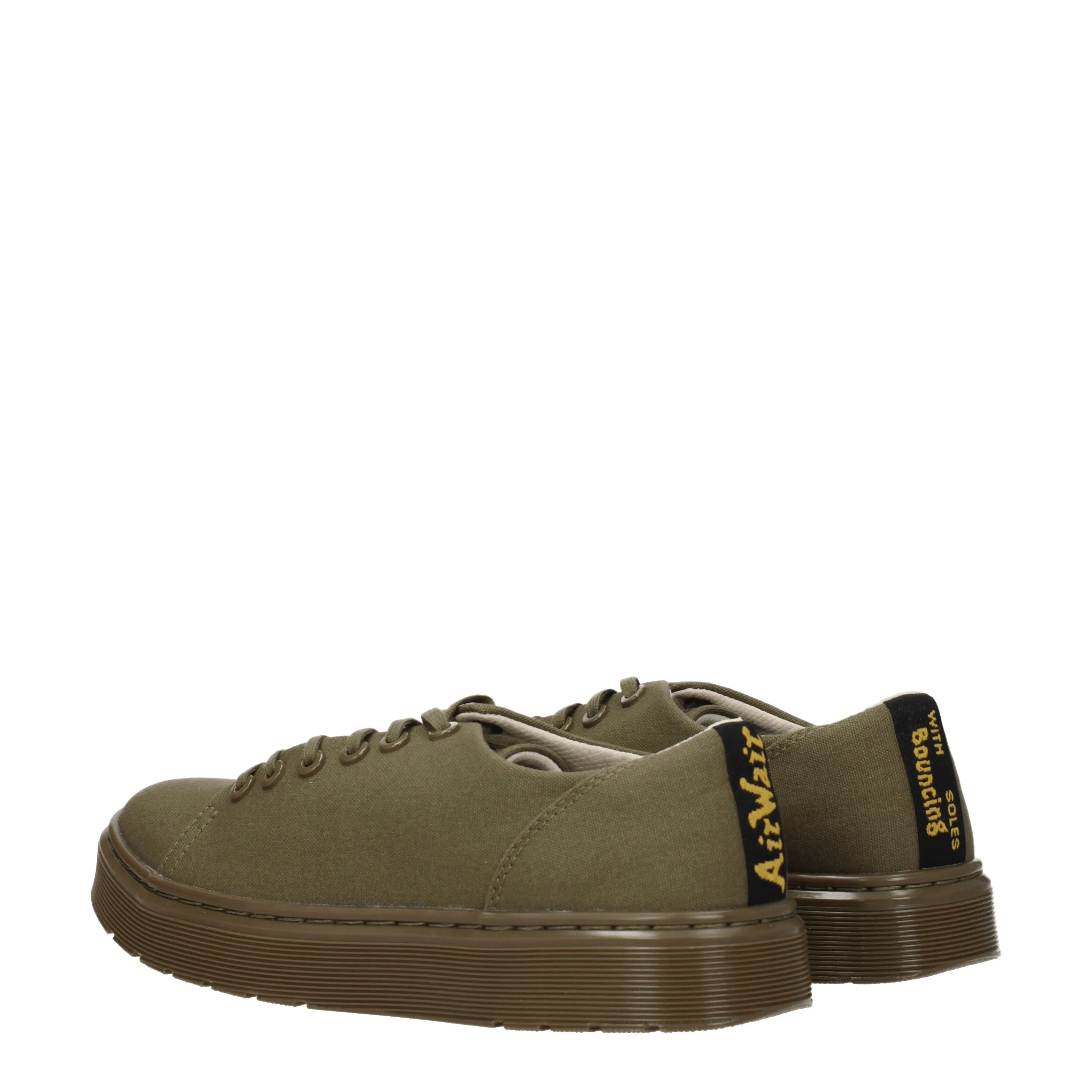Dr. Martens Sneakers Dante Uomo Tessuto Verde/Oliva