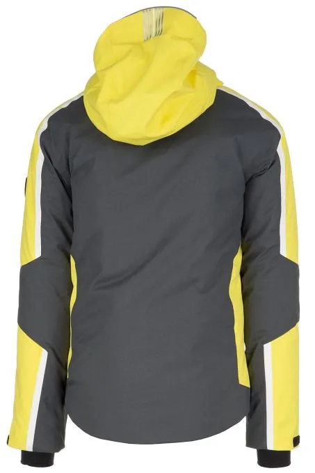 EA7 Emporio Armani Giacca sci uomo S6PG03 - Col.1630 Grigio/Giallo
