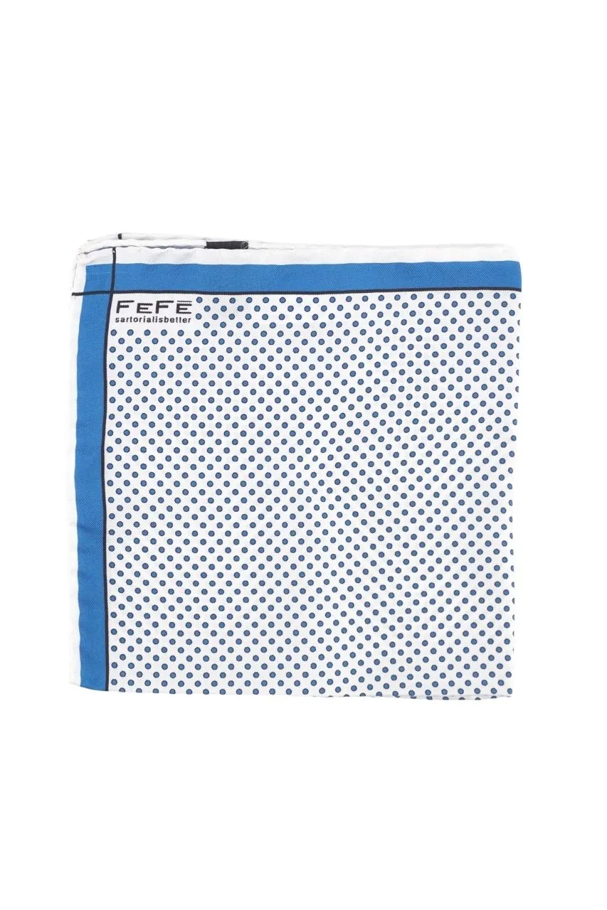 Fefè Silk Clutch / White