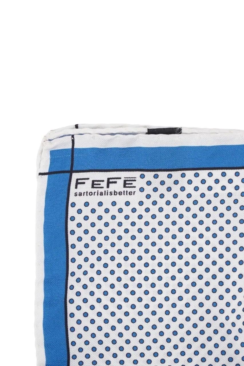 Fefè Silk Clutch / White