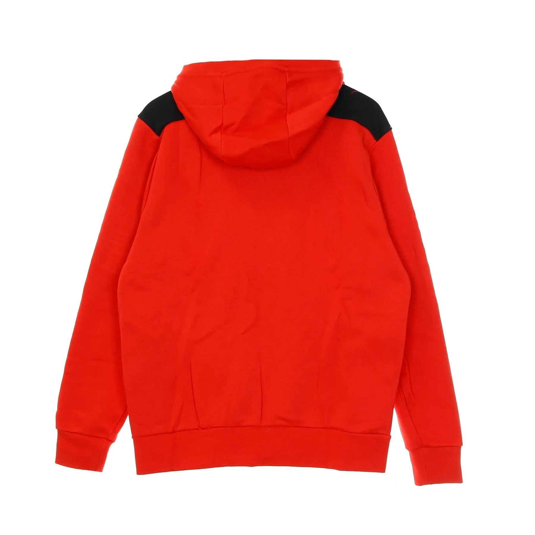 Felpa Cappuccio Zip Uomo Sportswear Air Hoodie University Red/black/white