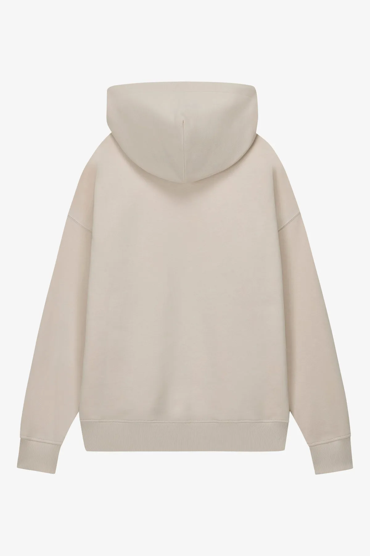 Felpa con cappuccio VOGUE Retro Sports ecru con stampa logo college-