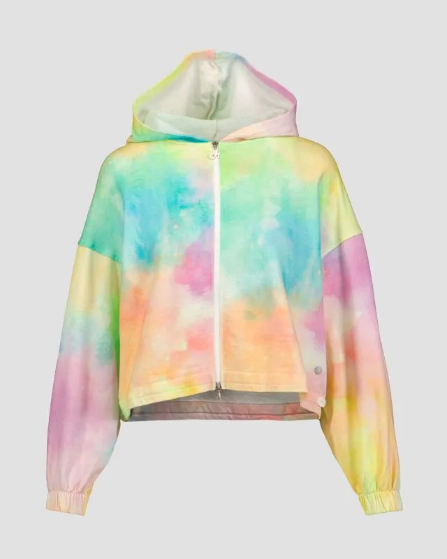 Felpa tie dye da donna Deha