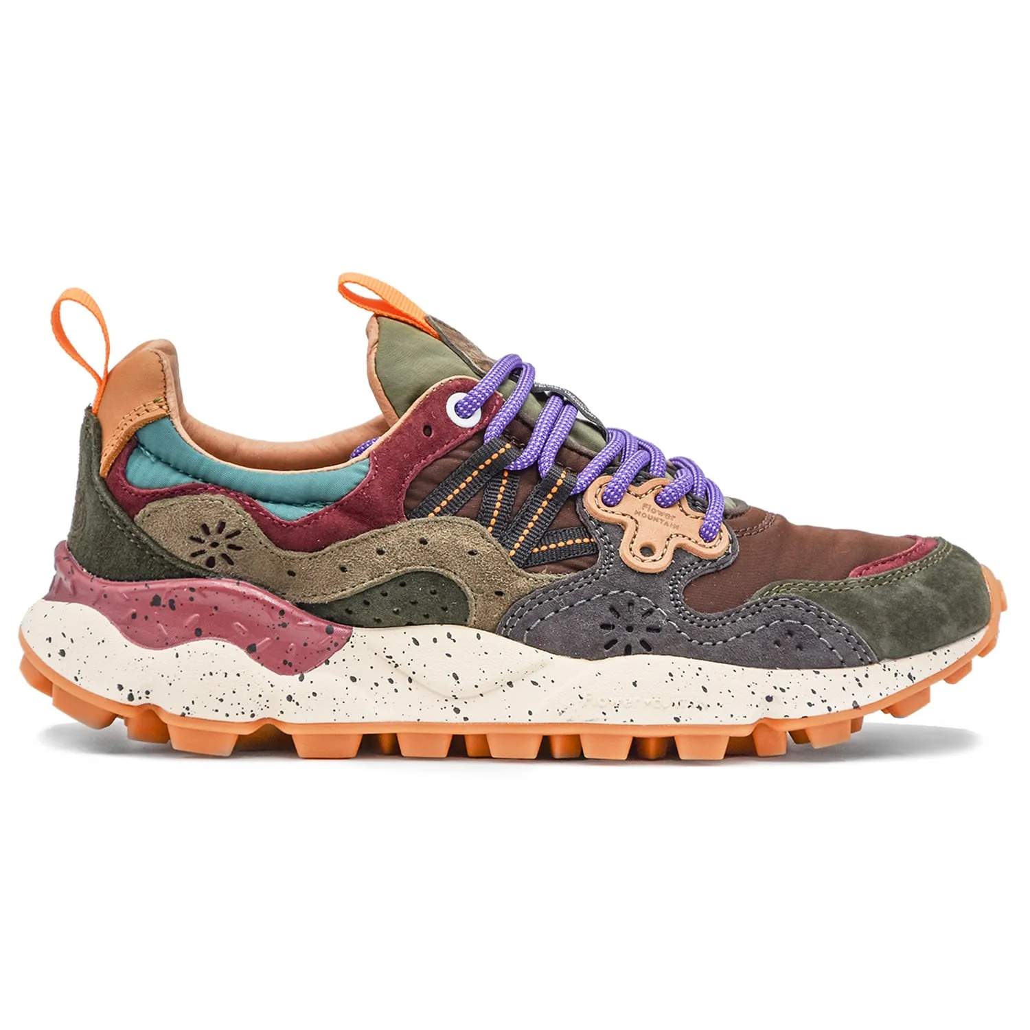 Flower Mountain Yamano Sneakers Piombo Impreziosito Colori Donna