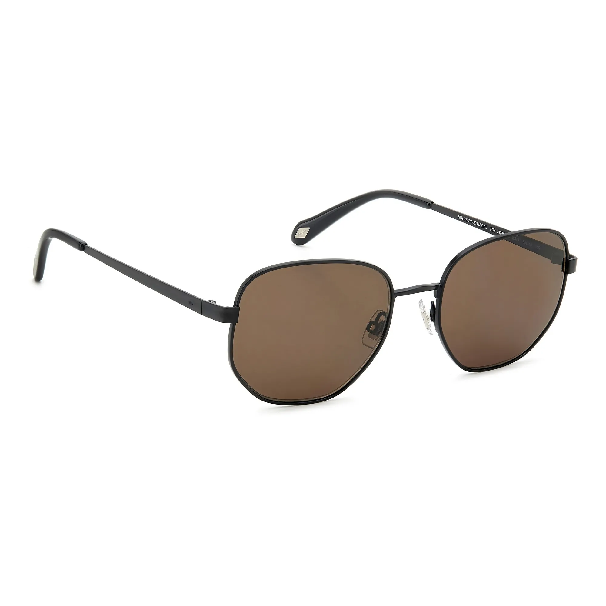   Fossil FOS 2134/G/S - 003 70 Nero Opaco | Occhiale Da Sole Uomo 