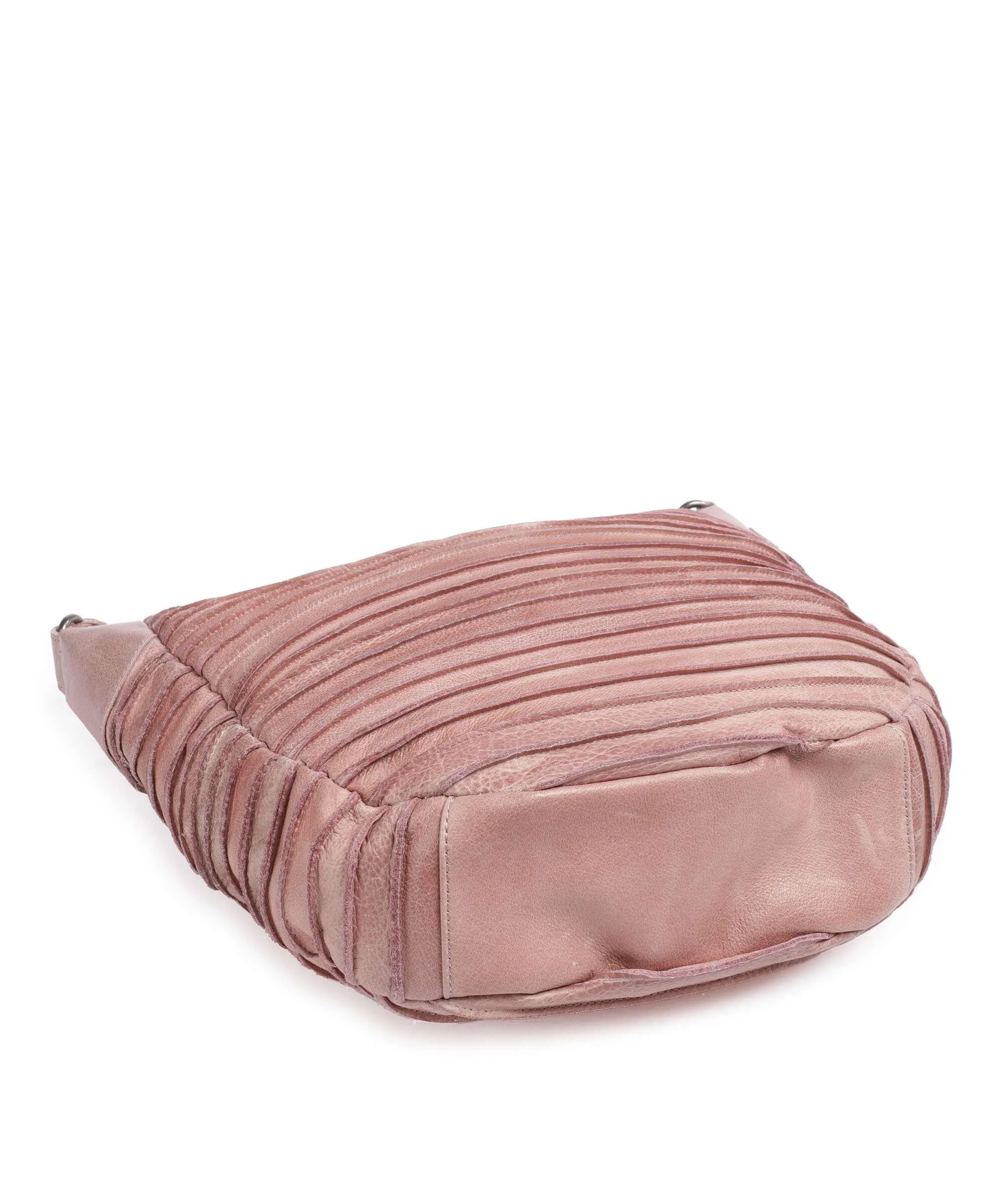  FredsBruder Bestseller Borsa hobo pelle granulata rosa  
