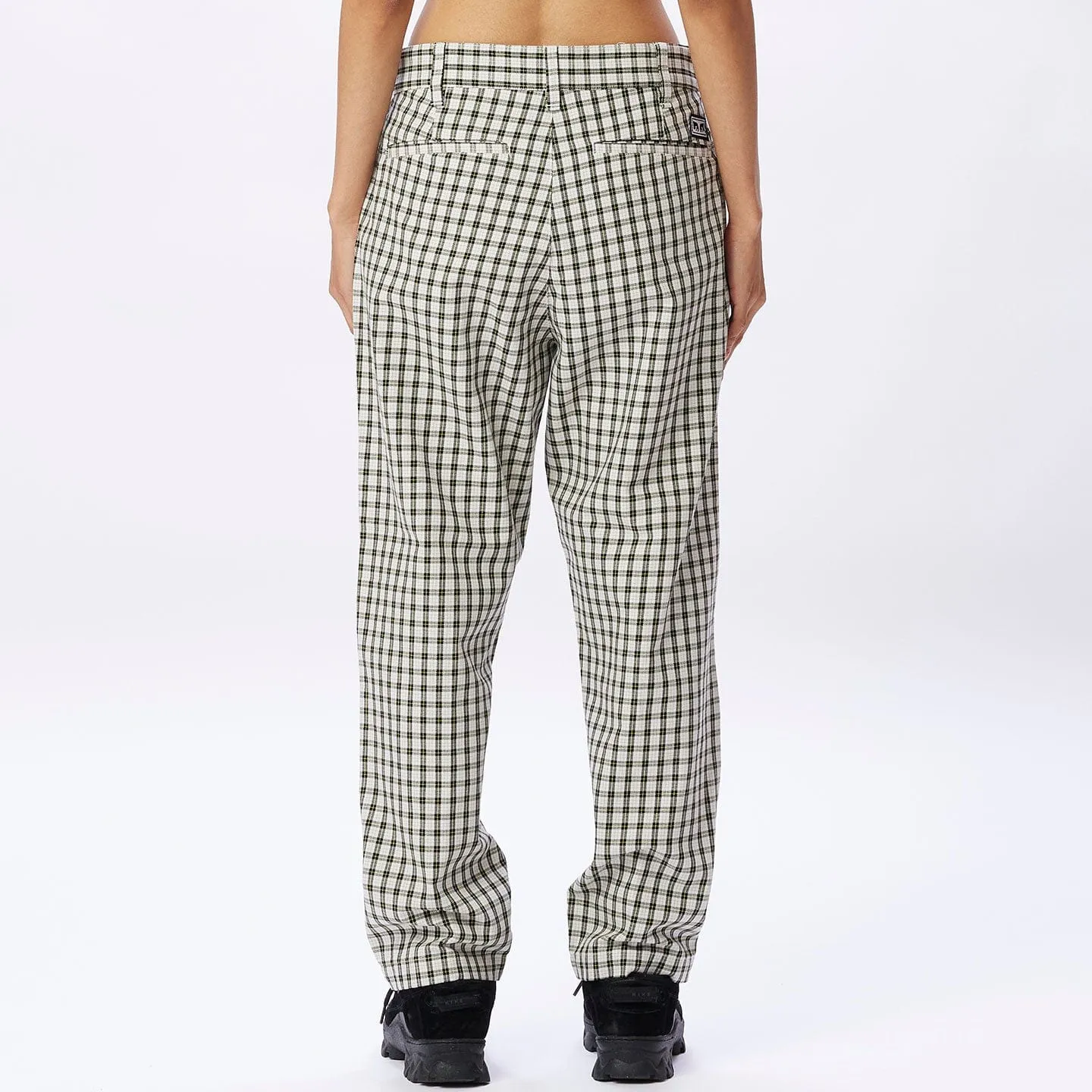 FUBAR PLEATED PLAID PANT