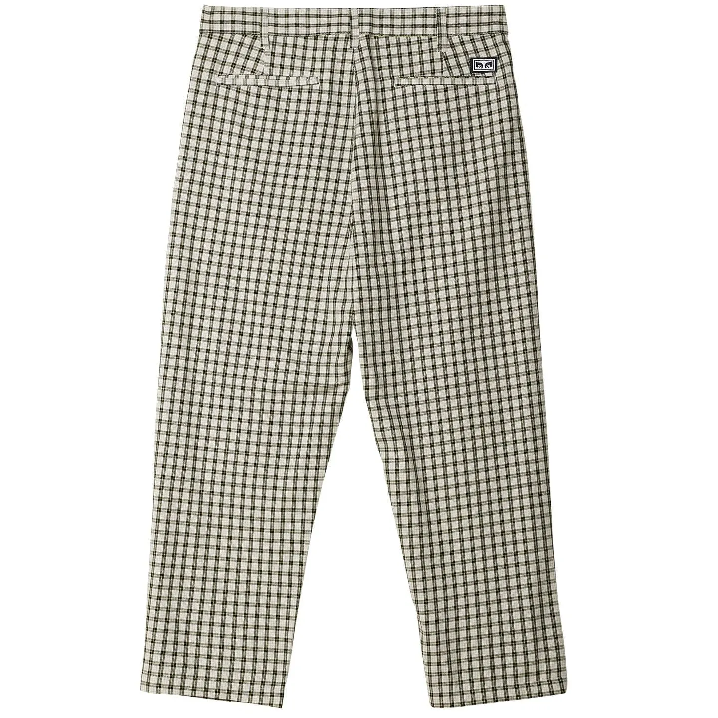 FUBAR PLEATED PLAID PANT