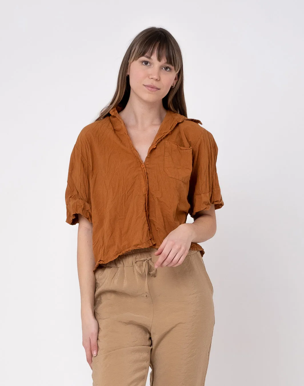 Garri - Camicia in tessuto organico