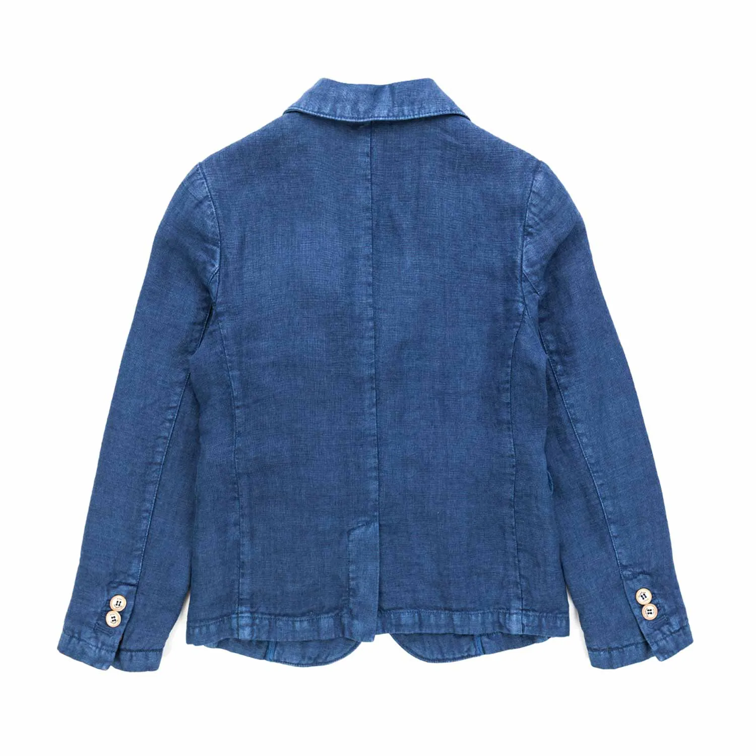 Giacca Blu Lino Bambino Teen