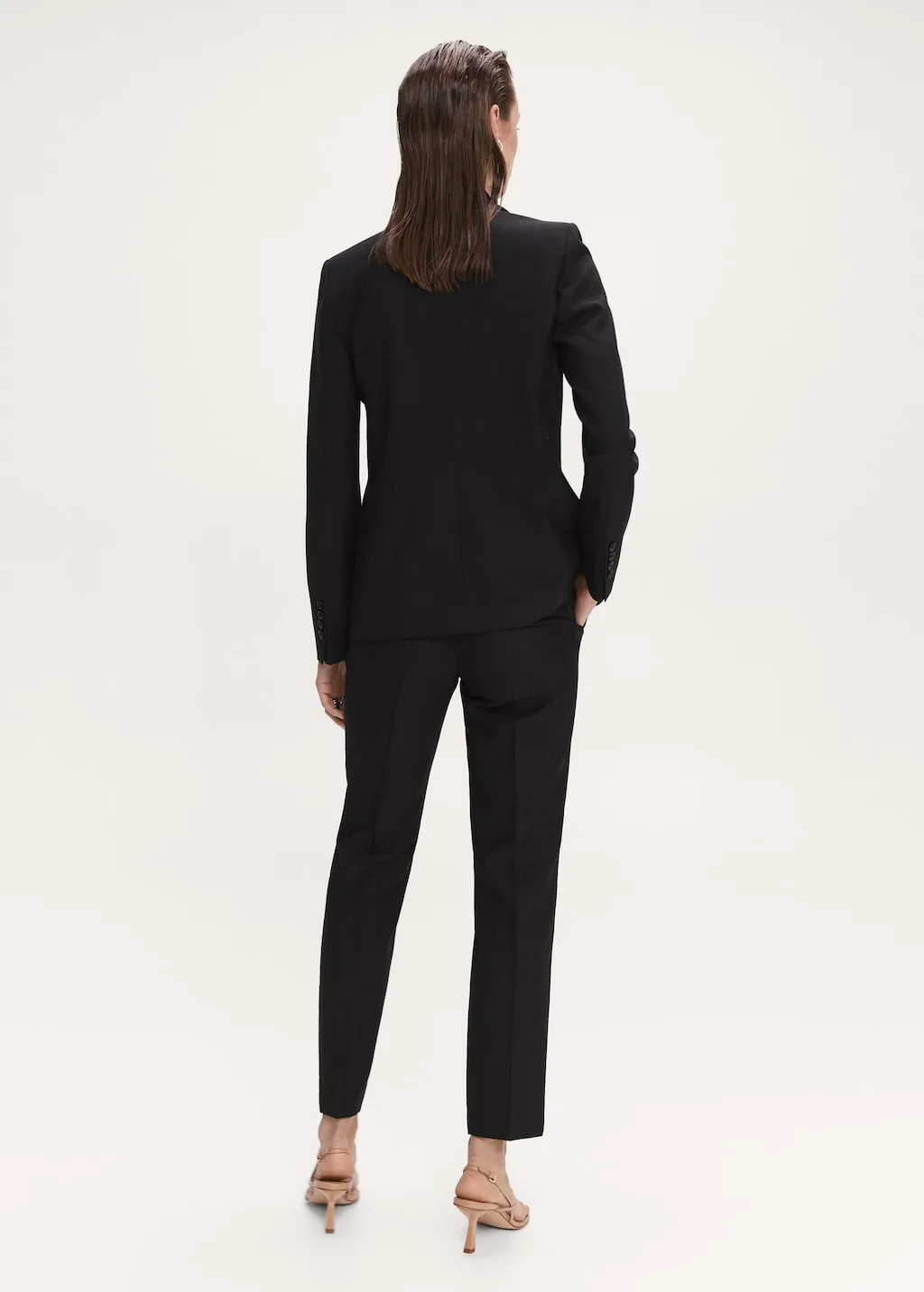Giacca completo revers satinati