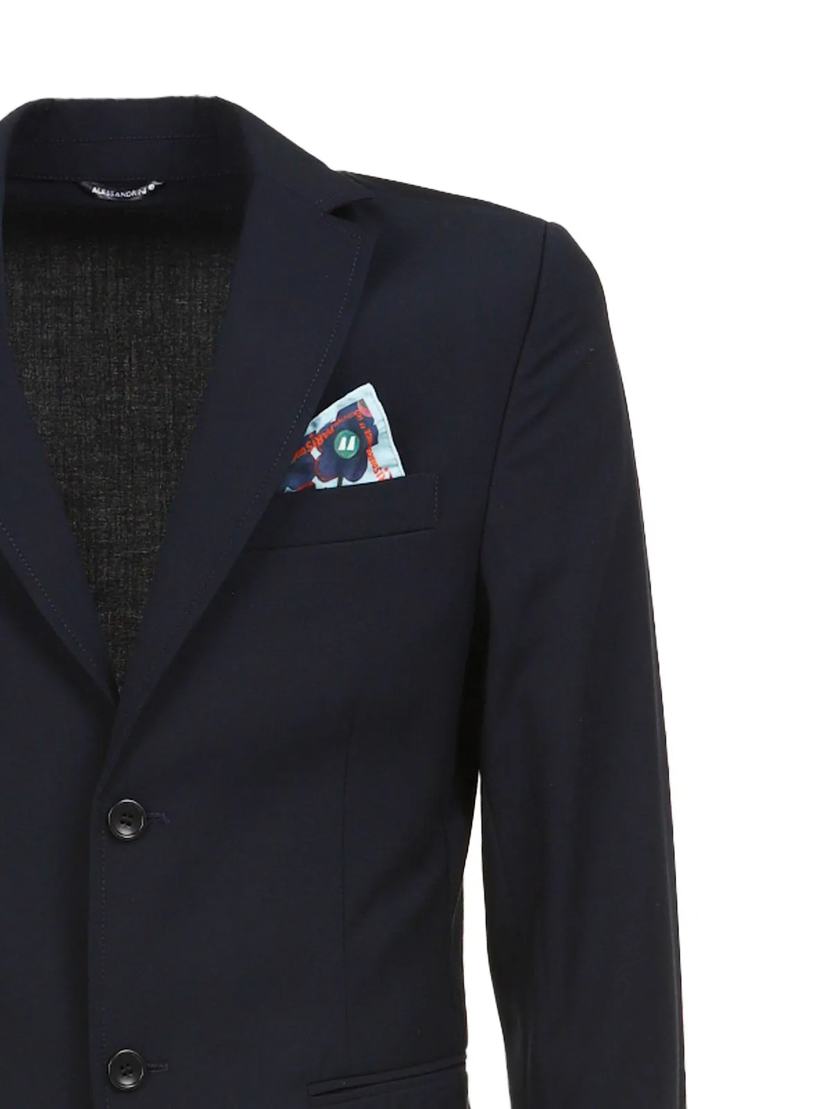 GIACCA "MONTEVIDEO" BLU MONOPETTO