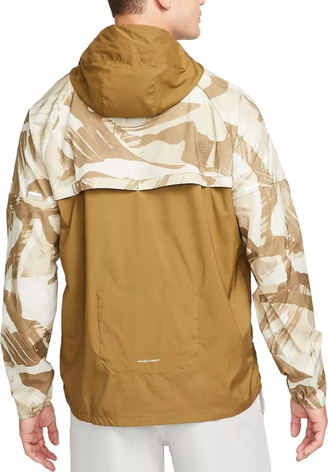 Giacche con cappuccio Nike Repel Windrunner Men s Camo Running Jacket